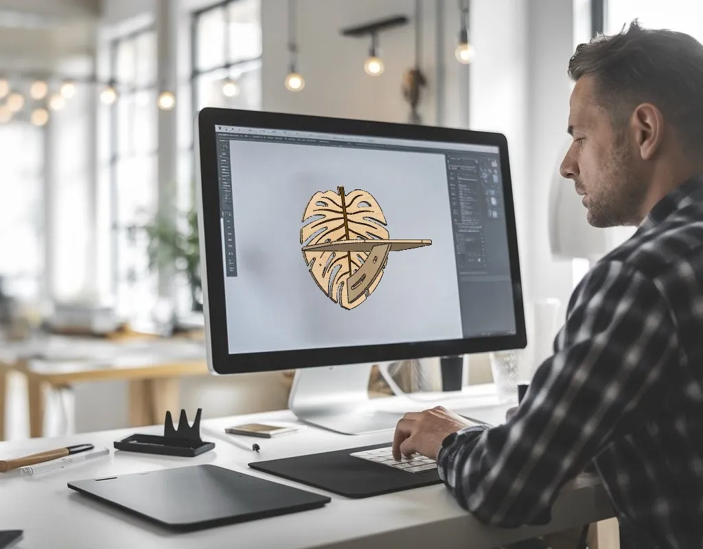 Półka według własnego projektu, tworzenie kociostrady roślinnej